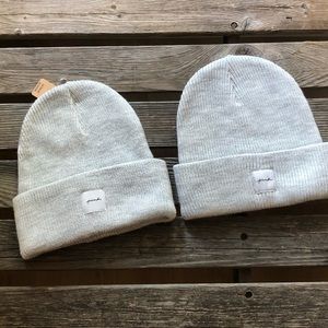 PINK Beanie’s Pair